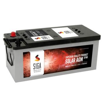 SIGA SOLAR AGM Solarbatterie 180AH 12V